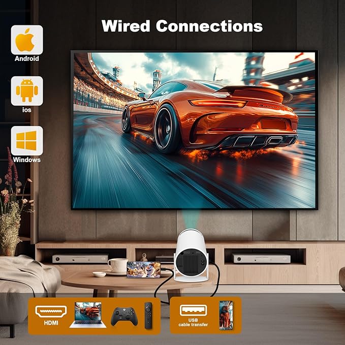 WallCast™-Projector Mini Spotlight